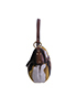 Ltd Ed Stripe Chef Flap Bag, bottom view